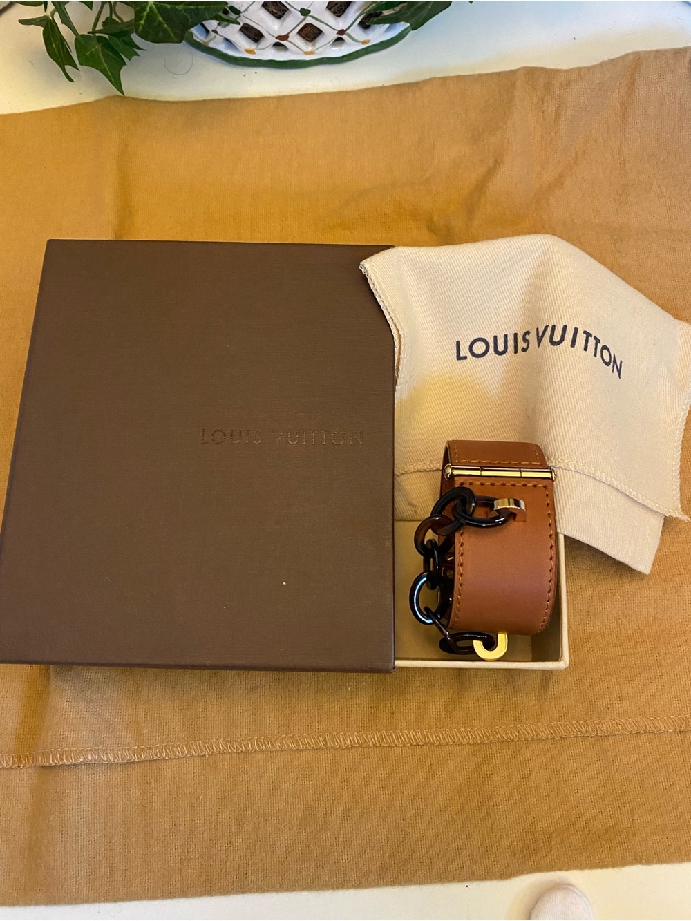 Louis Vuitton Lock ME Nomade  Cuff  Bracelet